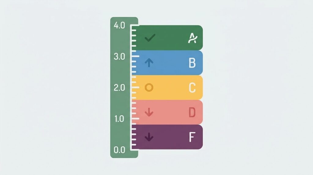 GPA to Letter Grade Conversion 2 GPA to Letter Grade GPA scale from 0.0 to 4.0
